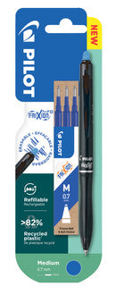PILOT Tintenroller 2262 FriXion Ball+ inkl. 3 Minen 0.4 mm im Blister blau