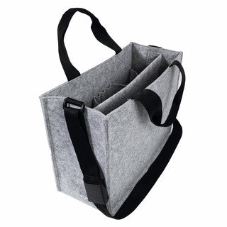 SIGEL Desk Sharing Tasche Classic BA408 Größe M hellgrau