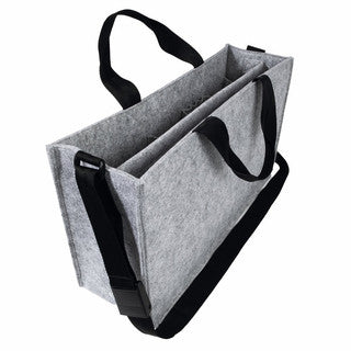 SIGEL Desk Sharing Tasche Classic BA409 Größe L hellgrau