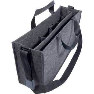 SIGEL Desk Sharing Tasche Classic BA411 Größe L dunkelgrau