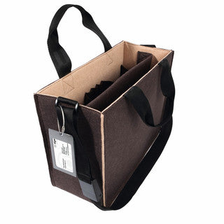 SIGEL Desk Sharing Tasche Bicolor BA422 Größe M braun/beige