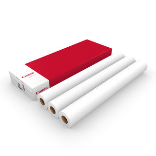 CANON Plotterpapier IJM021 Standard 3 Rollen 90 g/m² 914 mm x 50 m weiß