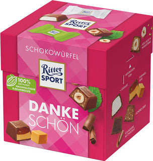RITTER SPORT Schokowürfel Dankeschön 5 Sorten 22 Stück