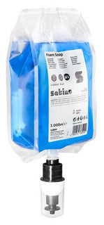 SATINO Schaumseife 1L für SF1-Spender blau