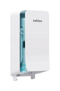 SATINO Toilettenpapierspender System Doppelrollen weiß