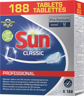 SUN Geschirrspültabs 188 Stück Professional Classic