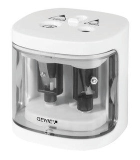 GENIE Bleistiftspitzer PS 130 elektrisch weiß/transparent