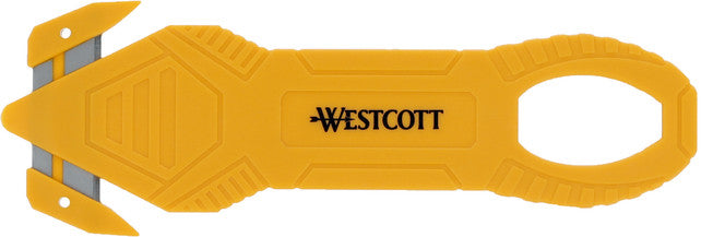 WESTCOTT Sicherheitspaketmesser gelb