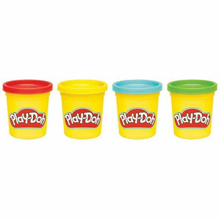 HASBRO Knetmasse Play-Doh 4 Stück à 85g farbig sortiert