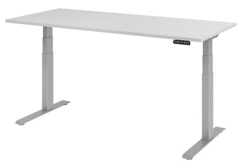 AMPYR Sitz- Steh- Schreibtisch elektrisch 180 x 80 cm grau