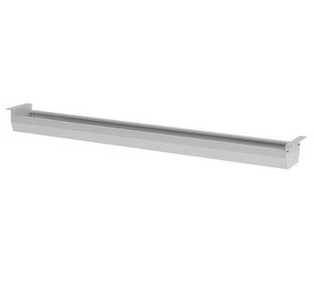 AMPYR Kabelwanne klappbar für 160 cm Tisch silber