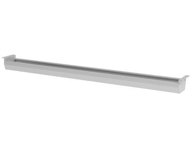 AMPYR Kabelwanne klappbar für 180 cm Tisch silber