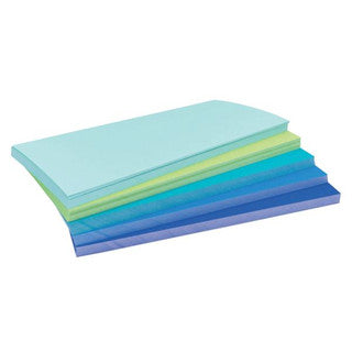 MAGNETOPLAN Moderationskarten-Set SEA 250 Stück 200 x 100 mm farblich sortiert