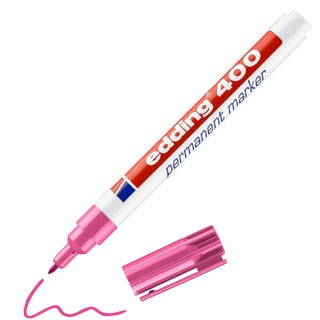 EDDING Permanentmarker 400 Rundspitze 1 mm rosa