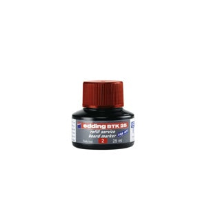 EDDING Nachfülltinte BTK25 25 ml rot
