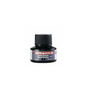 EDDING Nachfülltinte BTK25 25 ml schwarz
