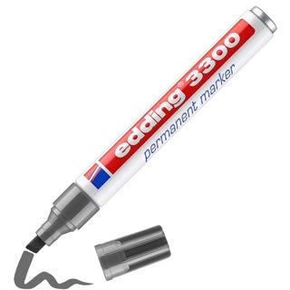 EDDING Permanentmarker 3300 Keilspitze 1-5 mm grau