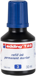 EDDING Nachfülltinte T25 30 ml blau