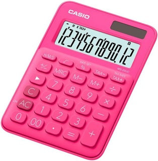 CASIO Tischrechner MS-20UC 12-stellig pink