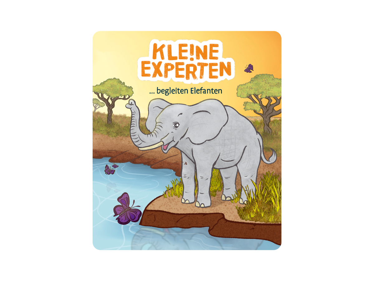 tonie - KLE!NE EXPERTEN - ...begleiten Elefanten