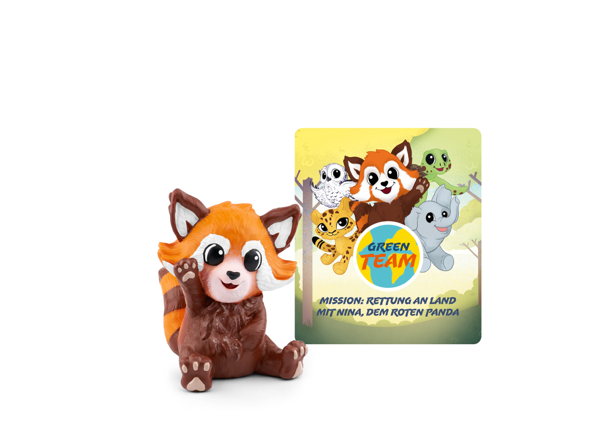 tonie - Rettung an Land mit Nina dem roten Panda Green Team - Mission