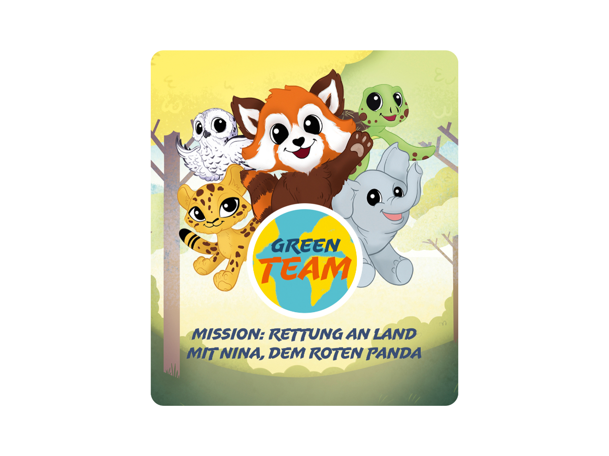 tonie - Rettung an Land mit Nina dem roten Panda Green Team - Mission