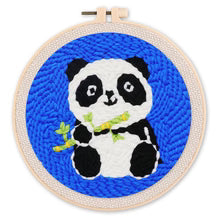 FiguredArt  - Punch Needle Baby Panda