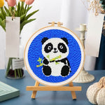FiguredArt  - Punch Needle Baby Panda