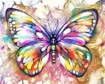 FiguerdArt - Kreuzstich -  Schmetterling und Farben