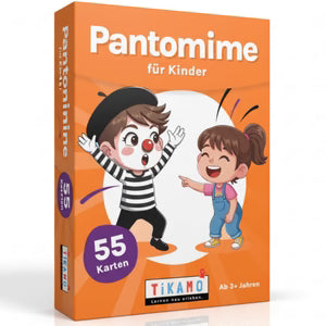 Pantomime Kartenspiel für Kinder
