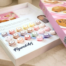 FiguredArt - Geschenset Malen nach Zahlen - Süßes Frühstück