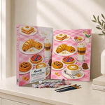 FiguredArt - Geschenset Malen nach Zahlen - Süßes Frühstück