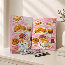 FiguredArt - Geschenset Malen nach Zahlen - Süßes Frühstück