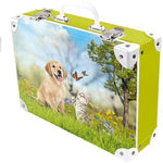 Mehrzweckkoffer, Handarbeitskoffer Hund und Katze
