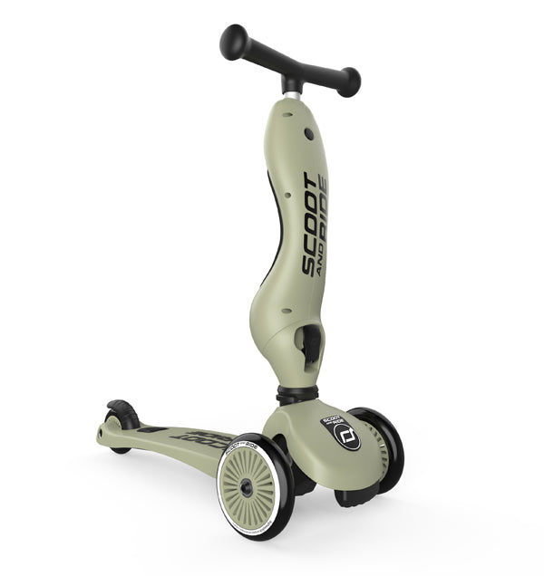 Scoot and Ride Highwakick 1 olive