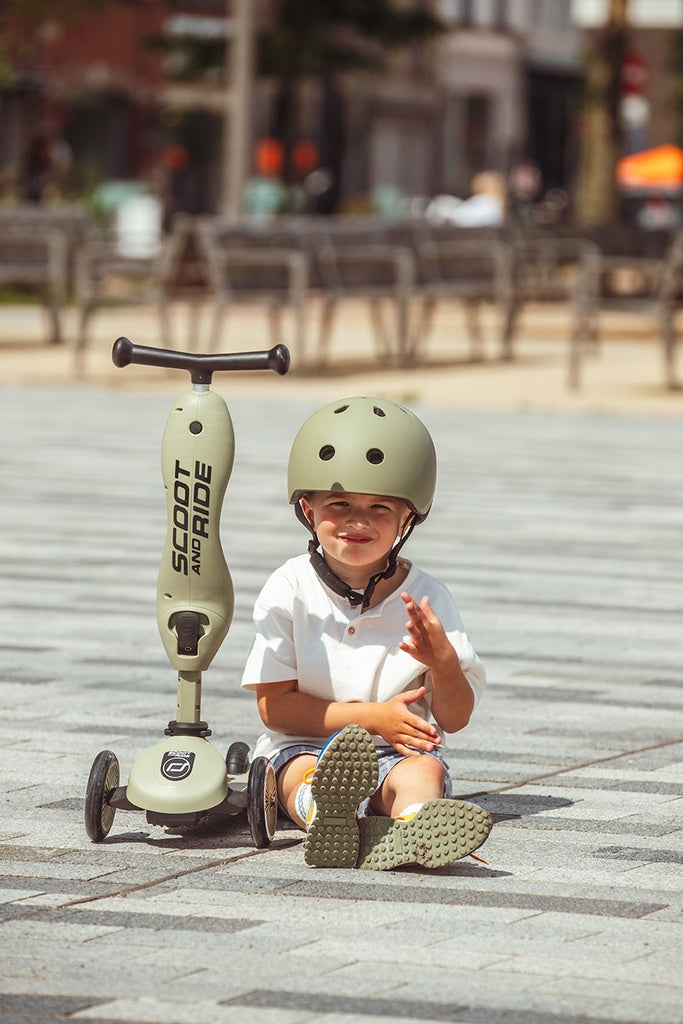 Scoot and Ride Highwakick 1 olive