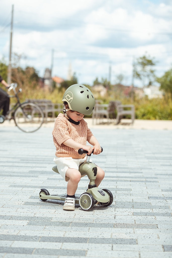 Scoot and Ride Highwakick 1 olive