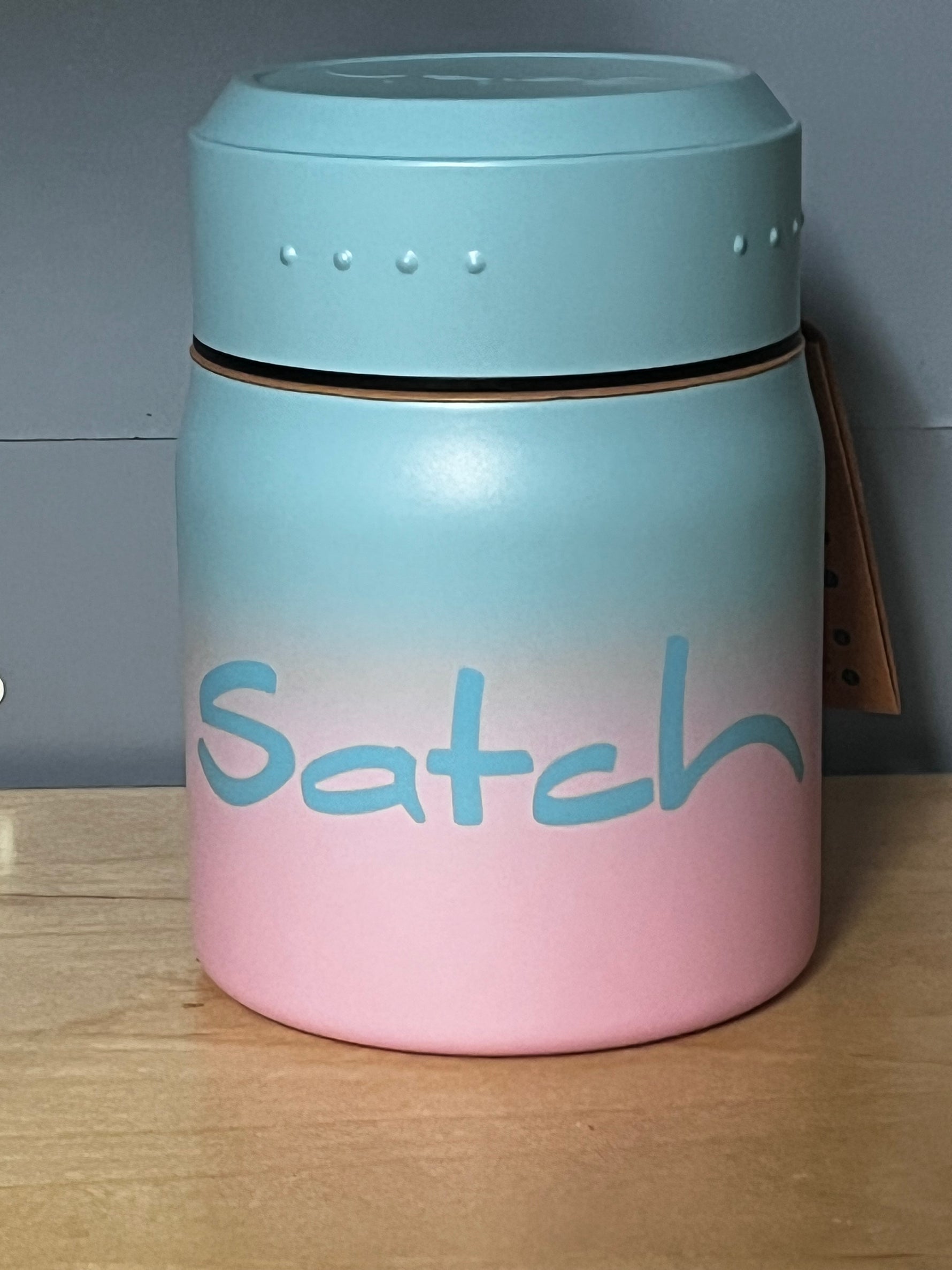 satch Light Blue Gaffiti Thermo Lunchbox