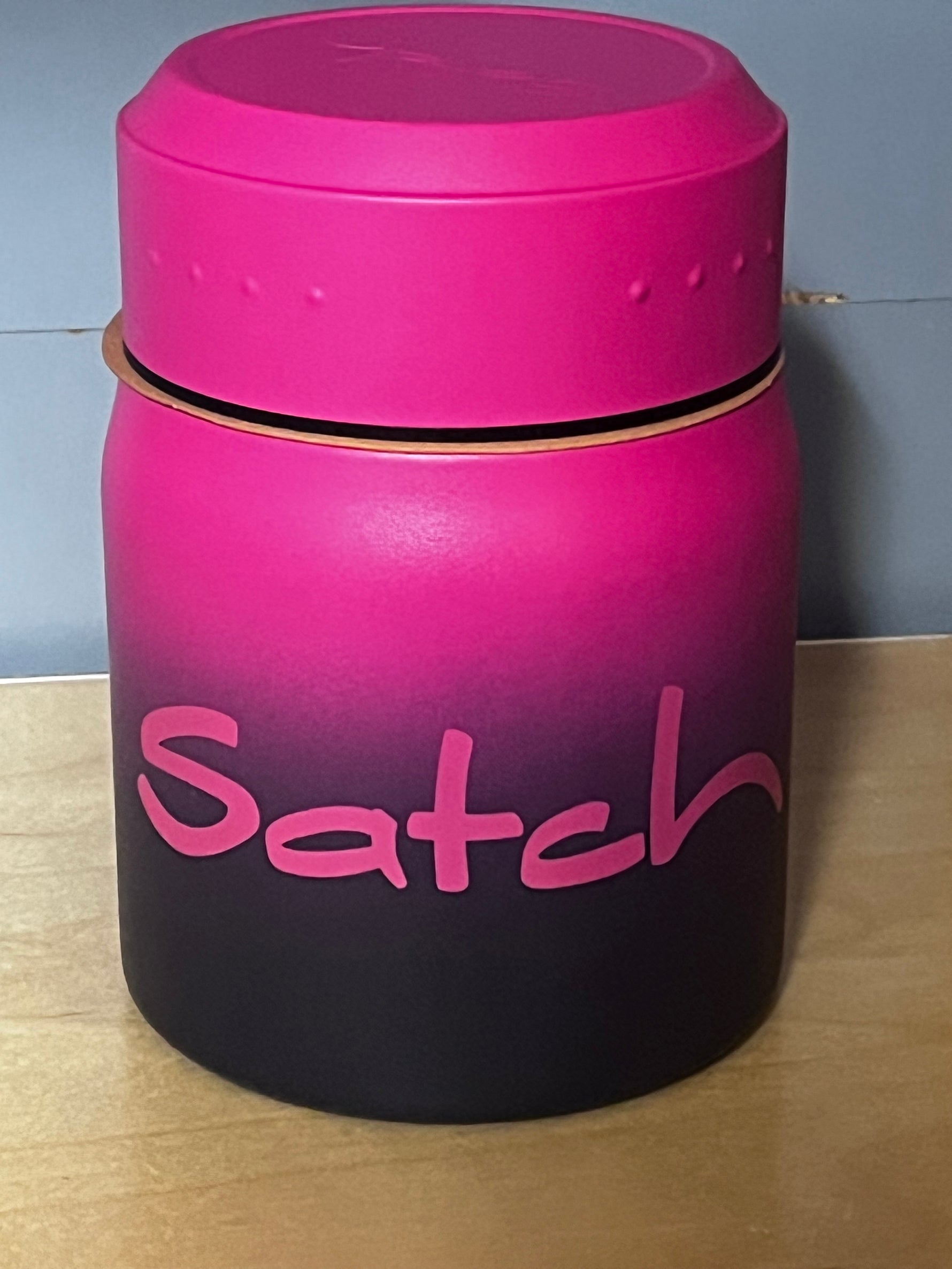 satch Pink Graffiti Thermo Lunchbox