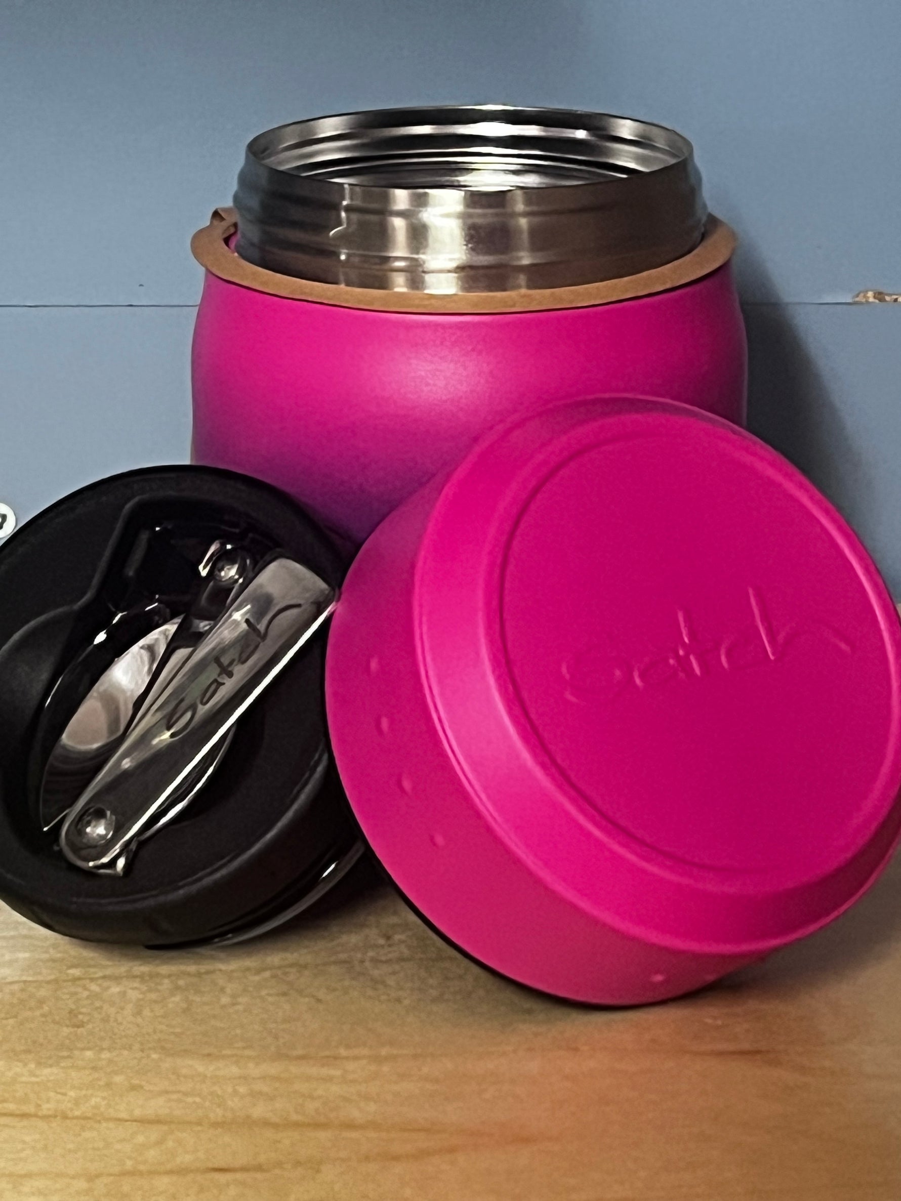 satch Pink Graffiti Thermo Lunchbox