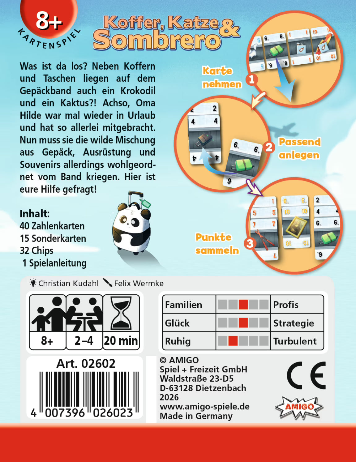 Koffer, Katze & Sombrero