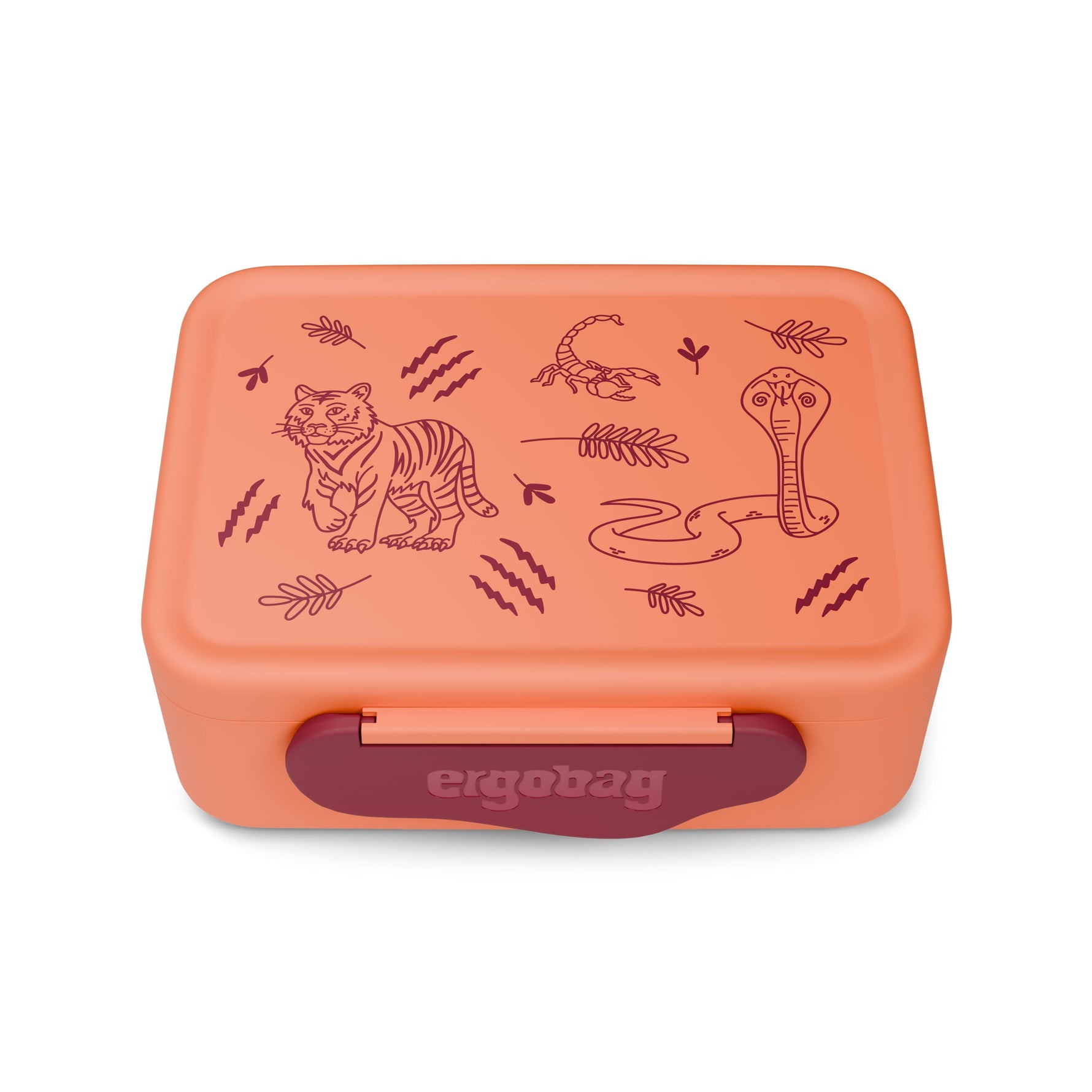 ergobag Tiger Kunststoff Brotdose