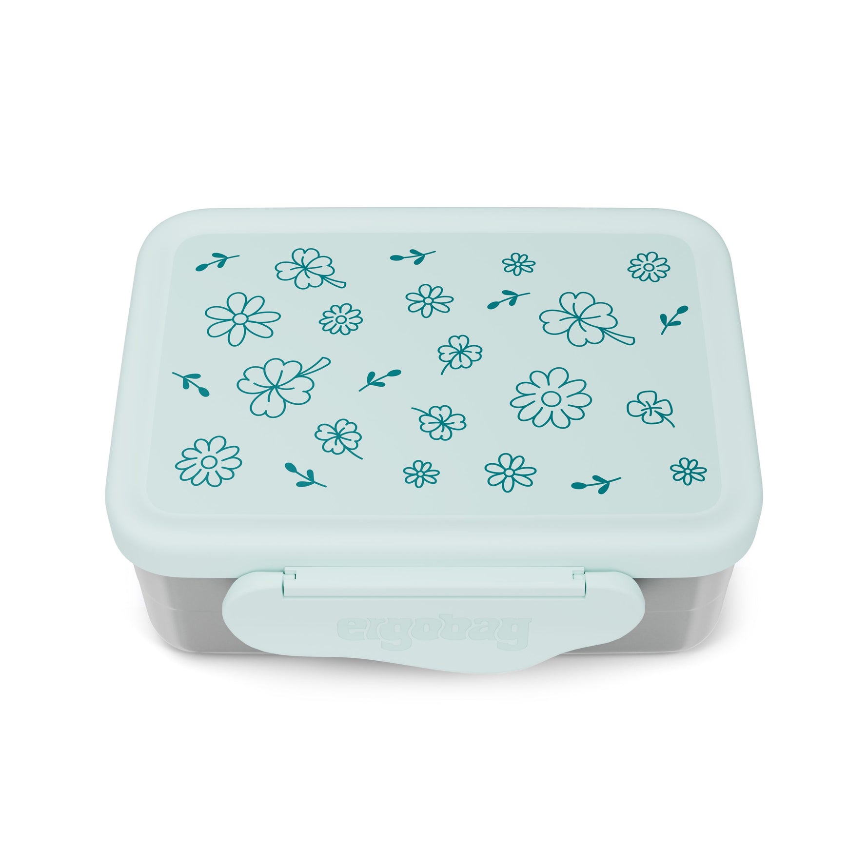 ergobag Blumen Edelstahl Brotdose