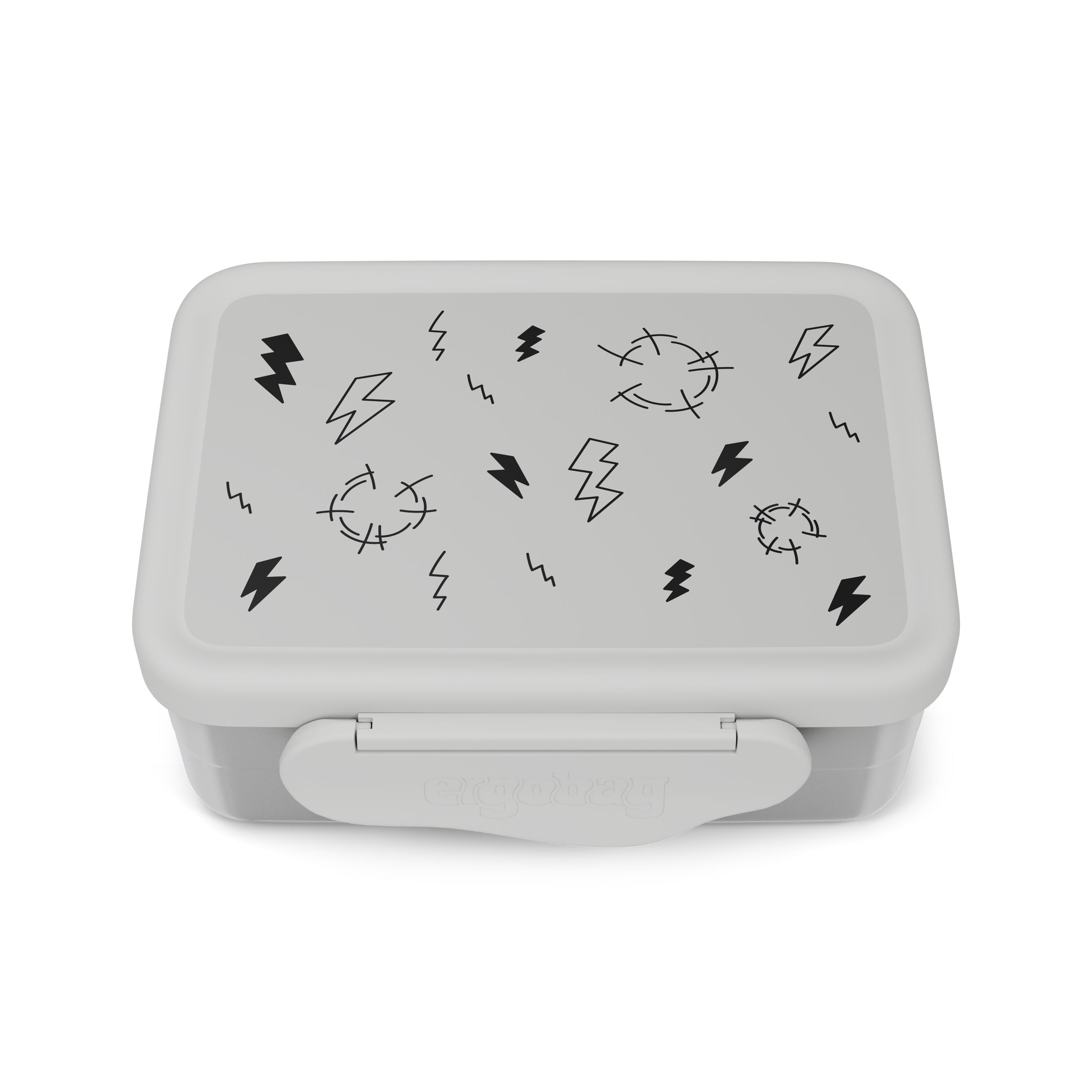 ergobag Gewitter Edelstahl Brotdose