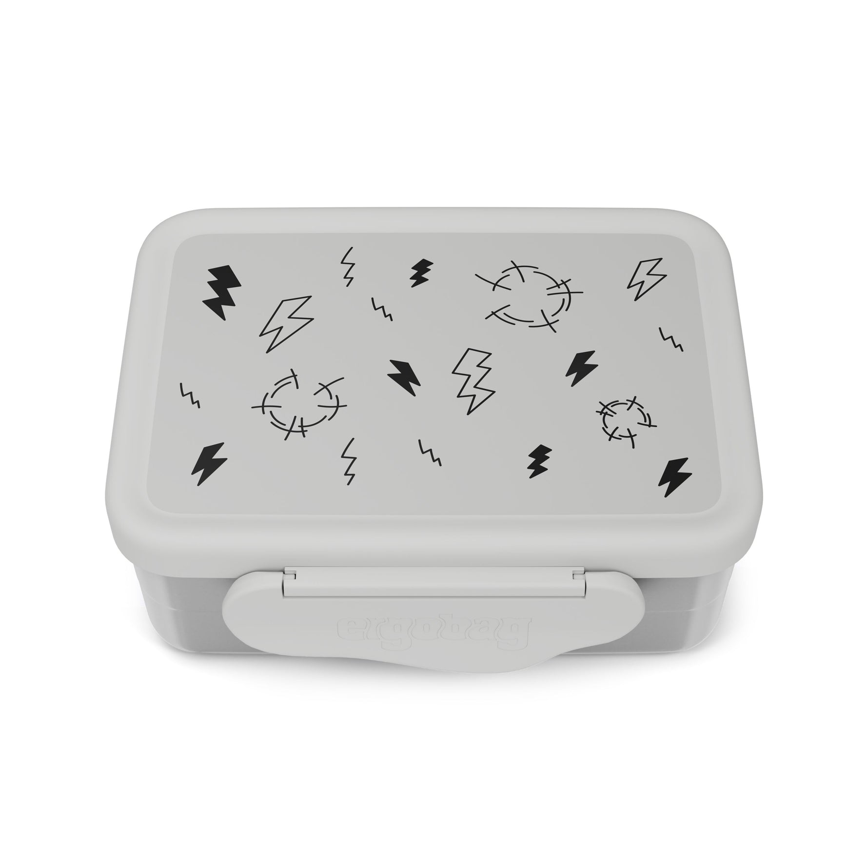ergobag Gewitter Edelstahl Brotdose