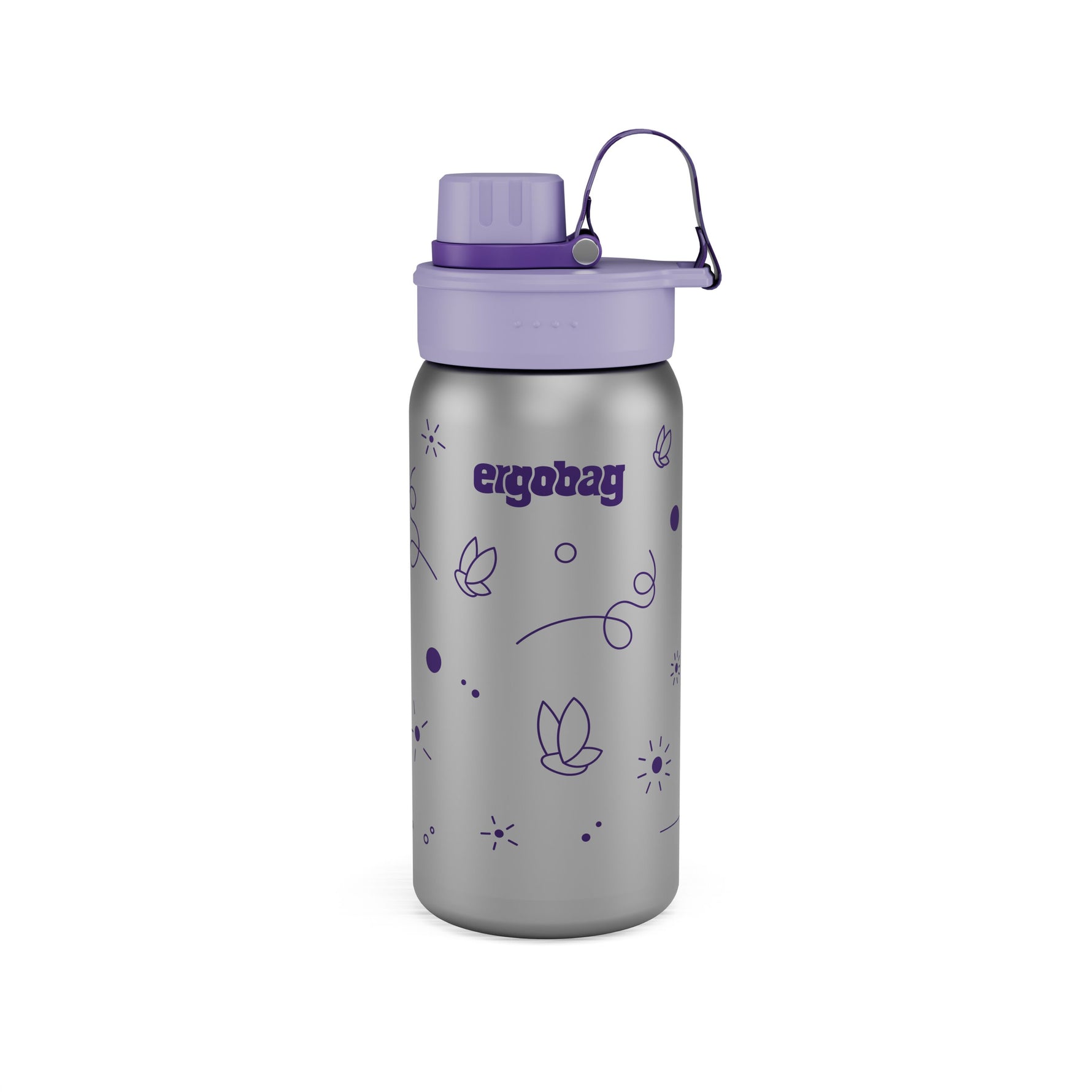 ergobag Schmetterling Edelstahl Trinkflasche