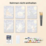 FiguredArt - Mini Serie  Malen nach Zahlen - Sternennacht - Katzen