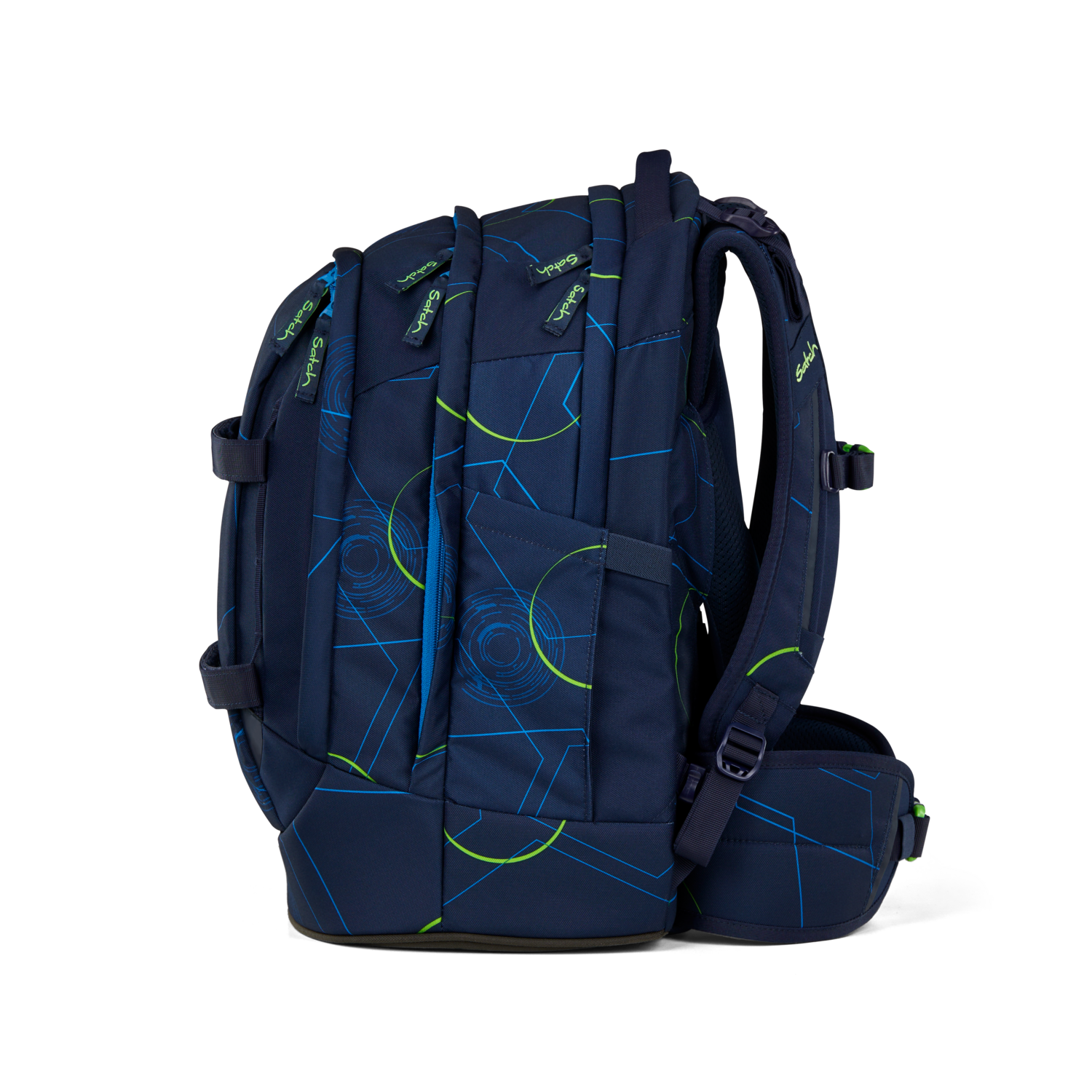 satch Pack Schulrucksack  Blue Tech