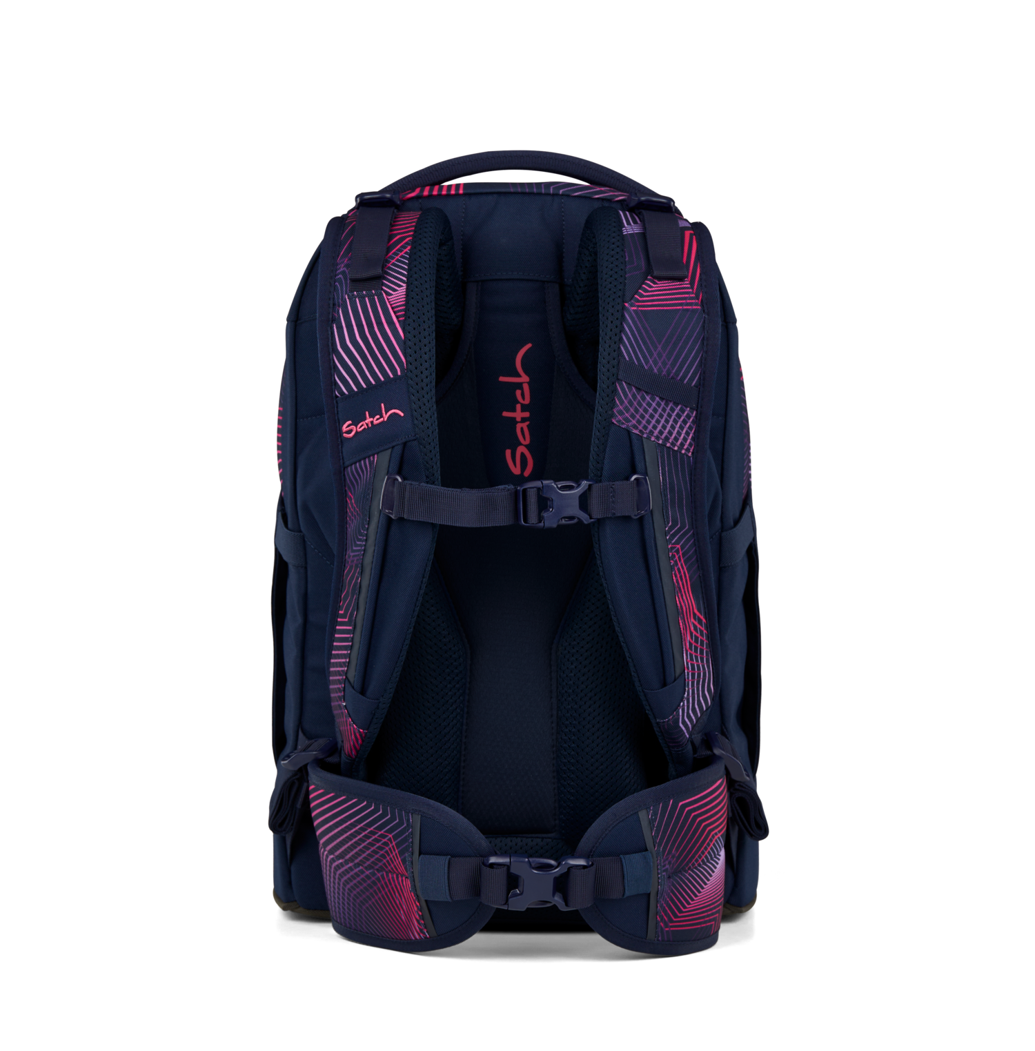 satch Pack Schulrucksack  Seismic Pink