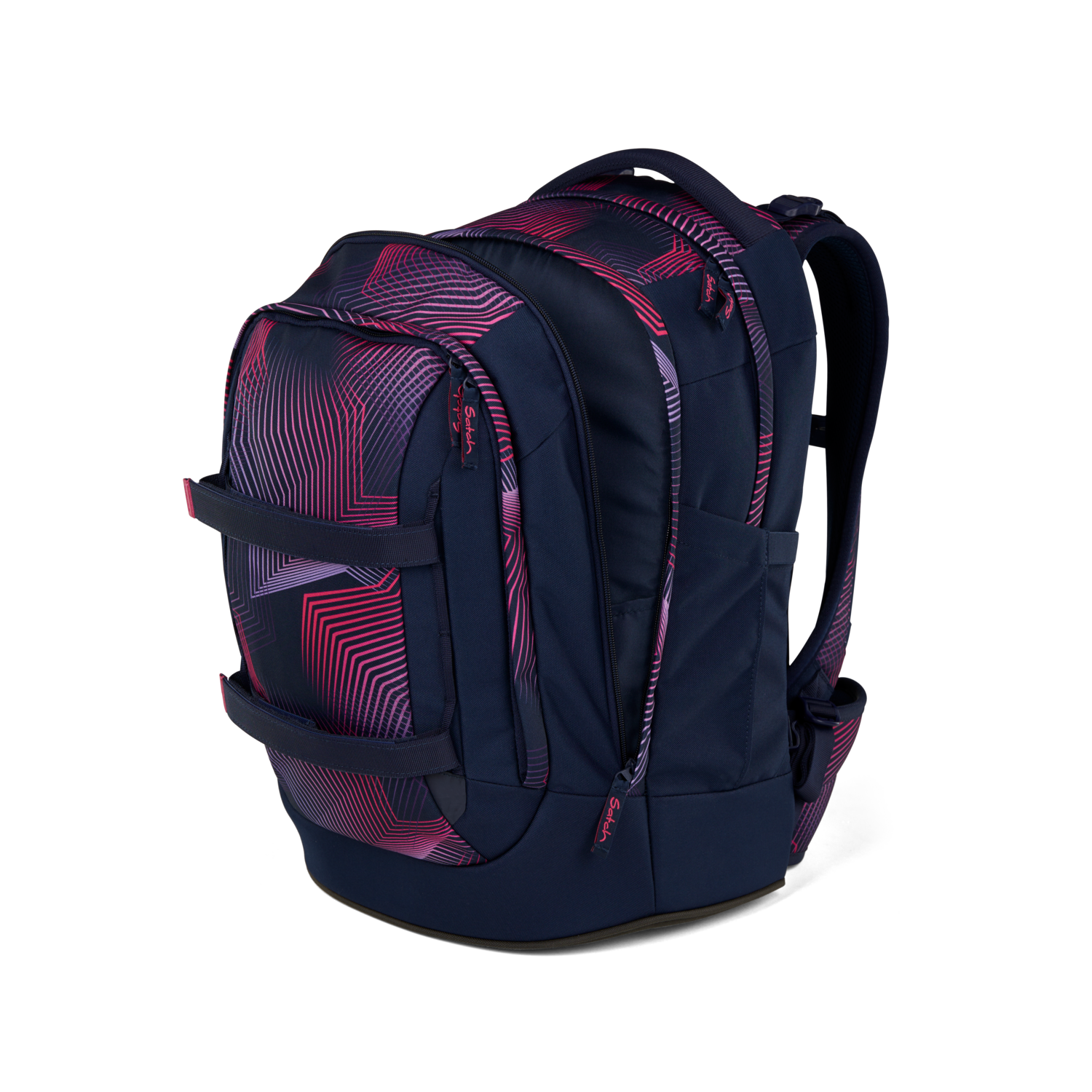 satch Pack Schulrucksack  Seismic Pink